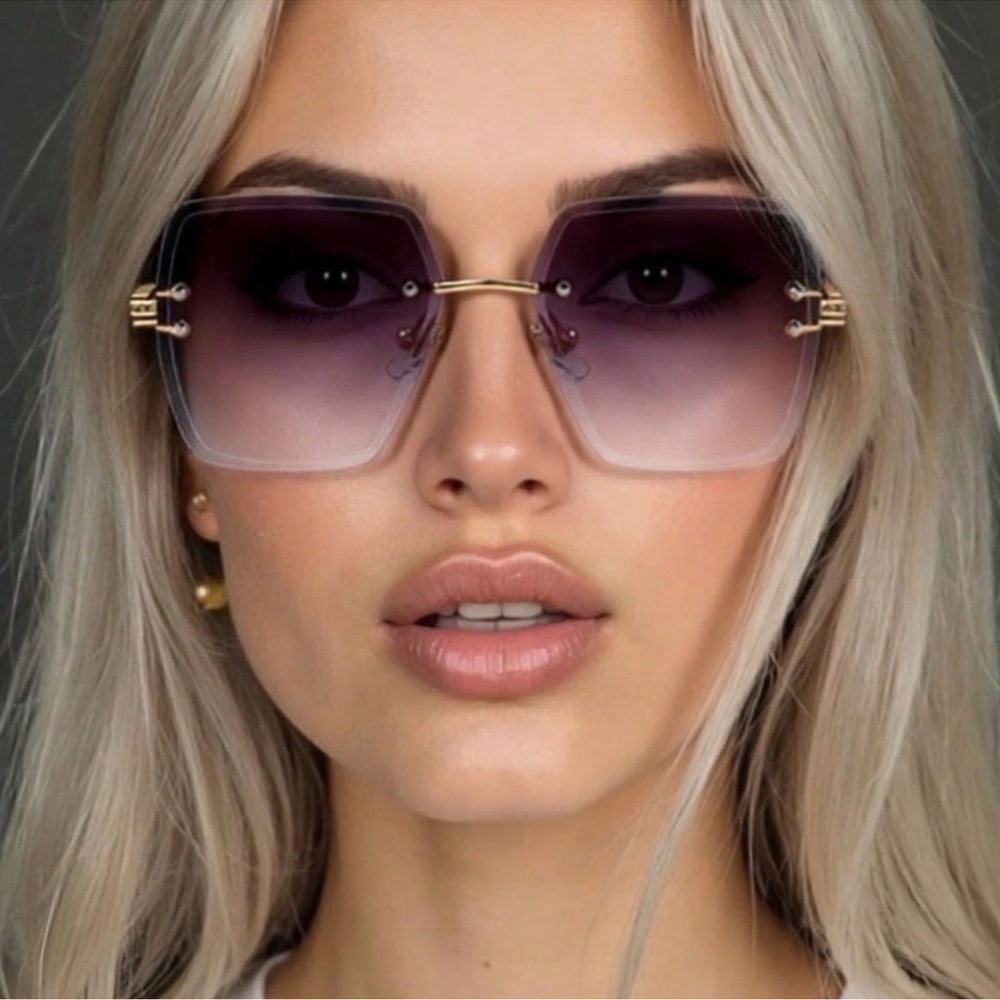 Classic Gradient Square Bug Eye Sunnies Sunglasses